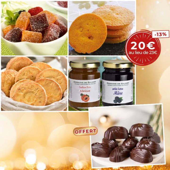 Coffret de 6 gourmandises