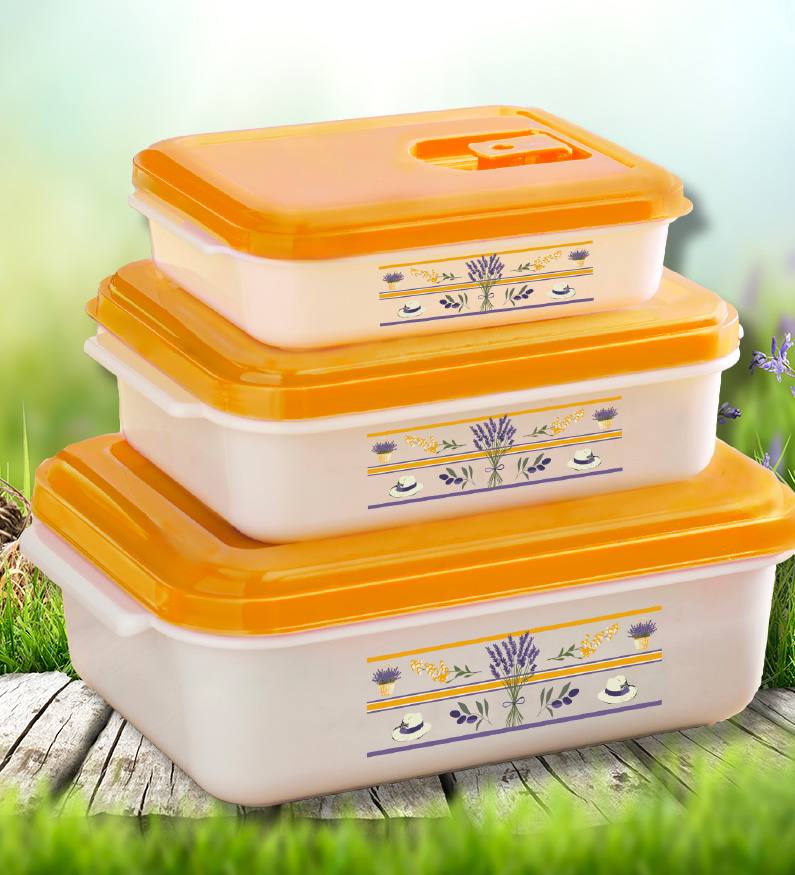 3 Boîtes de conservation
