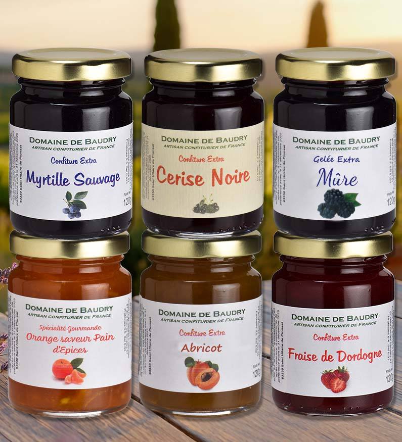 Confitures et gelée