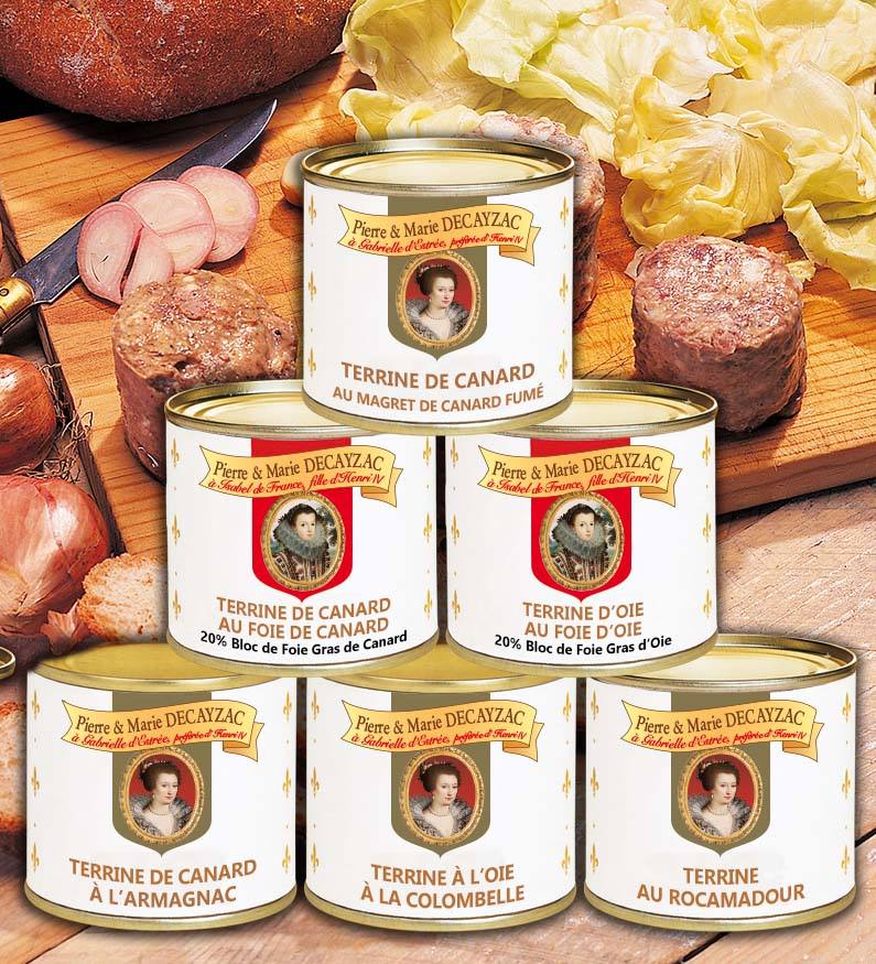 Farandole de 6 Terrines