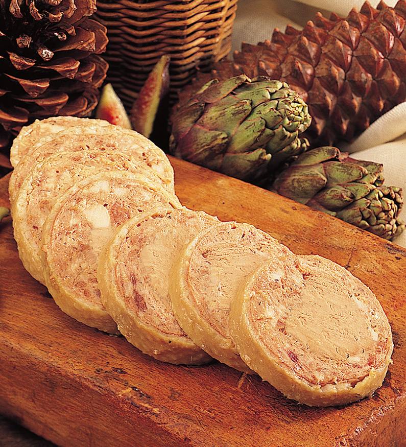 Cou de canard au foie de canard
