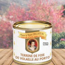 Terrine de foie de volaille au Porto