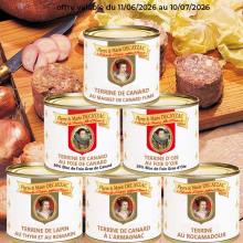 Farandole de 6 Terrines