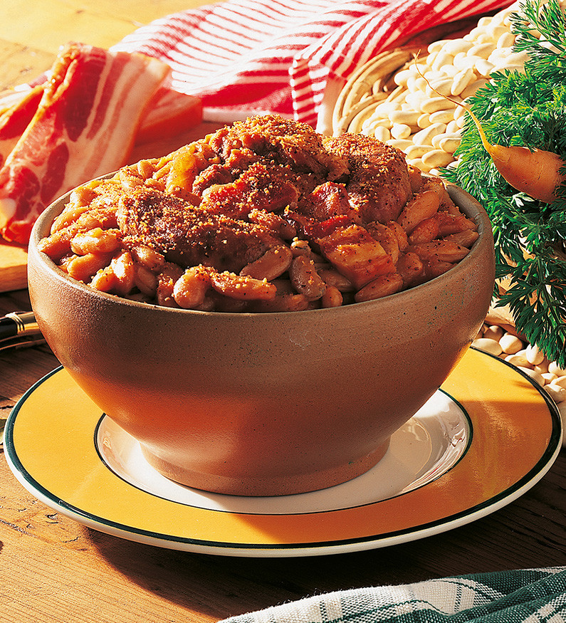 Cassoulet toulousain aux haricots Tarbais