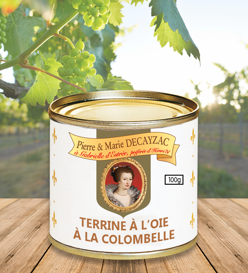 Terrine à l'oie à la Colombelle