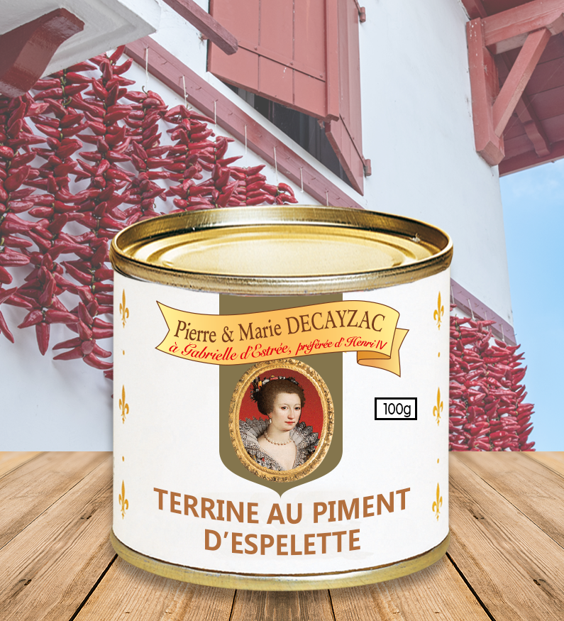 Terrine au piment d'Espelette