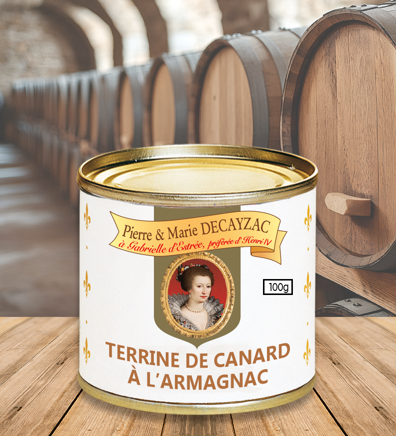 Terrine de canard à l'Armagnac