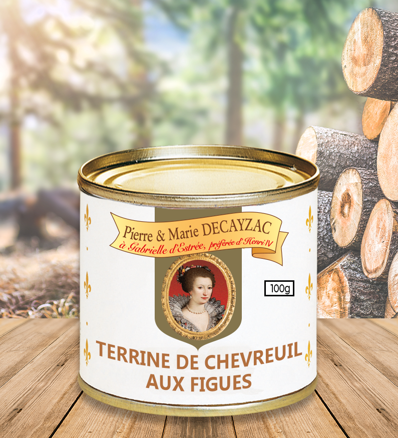 Terrine de chevreuil aux figues