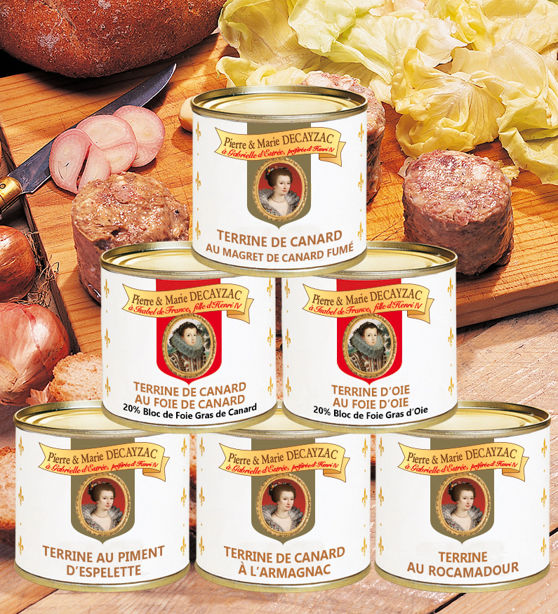 Farandole de 6 Terrines