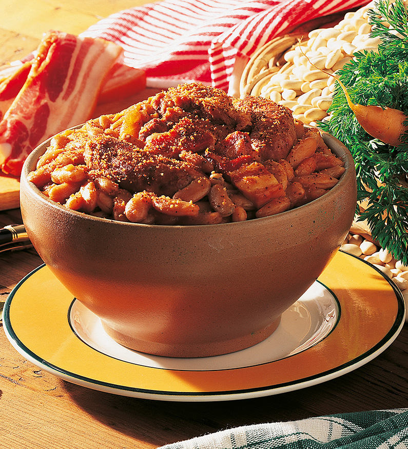 Cassoulet toulousain aux haricots Tarbais